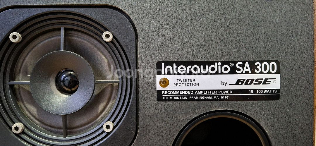 BOSE SA 300 interaction--4