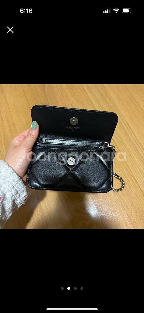 (정품) 샤넬 19 미니백--1