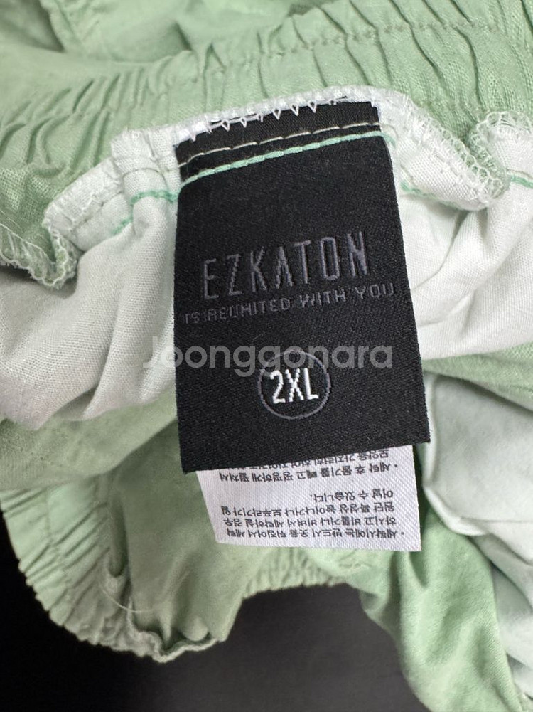 에즈카톤 Ezkaton 오버핏 반팔 셔츠 반바지 셋업--2