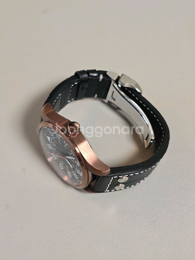 파일럿 시계 40mm 초코색--6