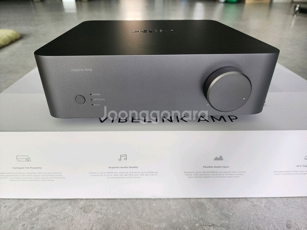 (가격인하)윔바이브링크 앰프 신품급(상태 좋은 중고)--0