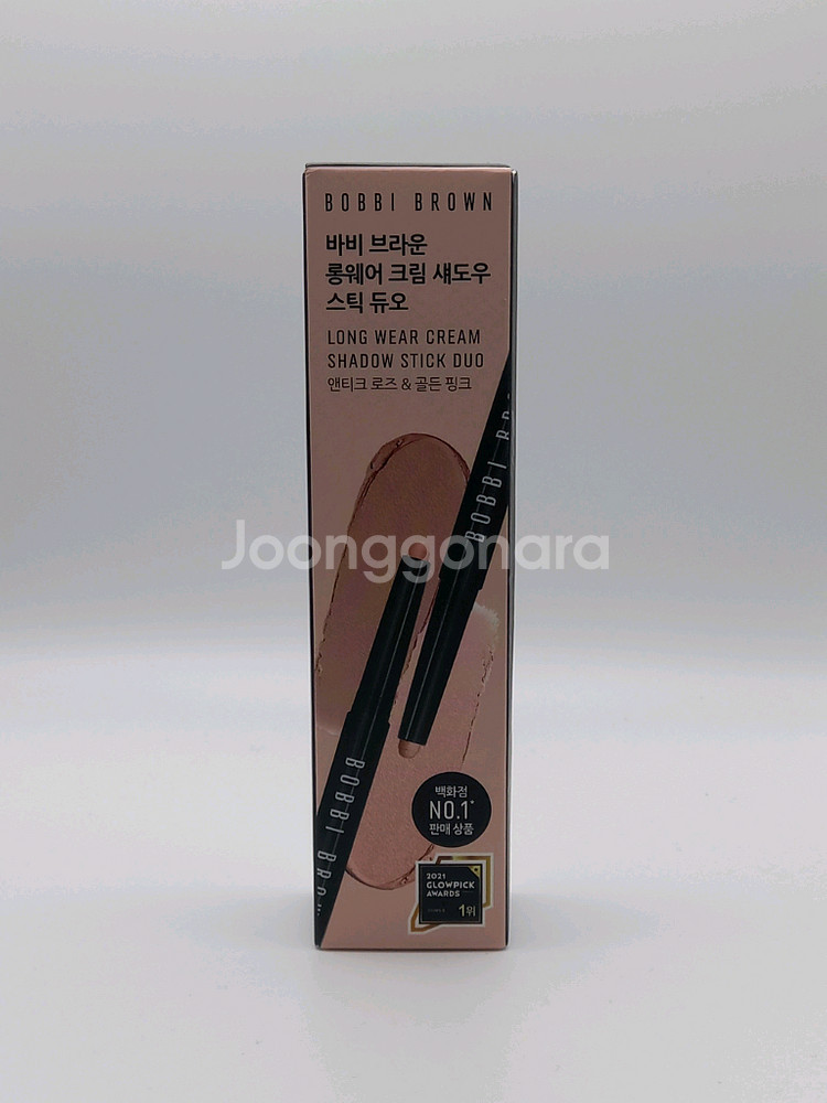 바비브라운 롱웨어크림섀도우 스틱듀오 앤티크로즈/골든핑크--0