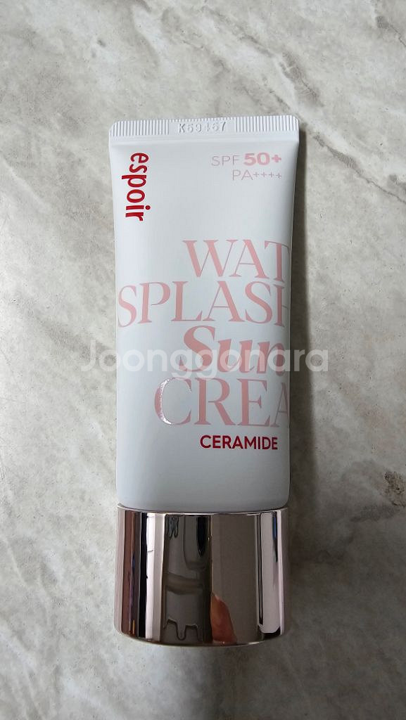 에스쁘아 워터스플래쉬 선크림 30ml 톤업선크림--0