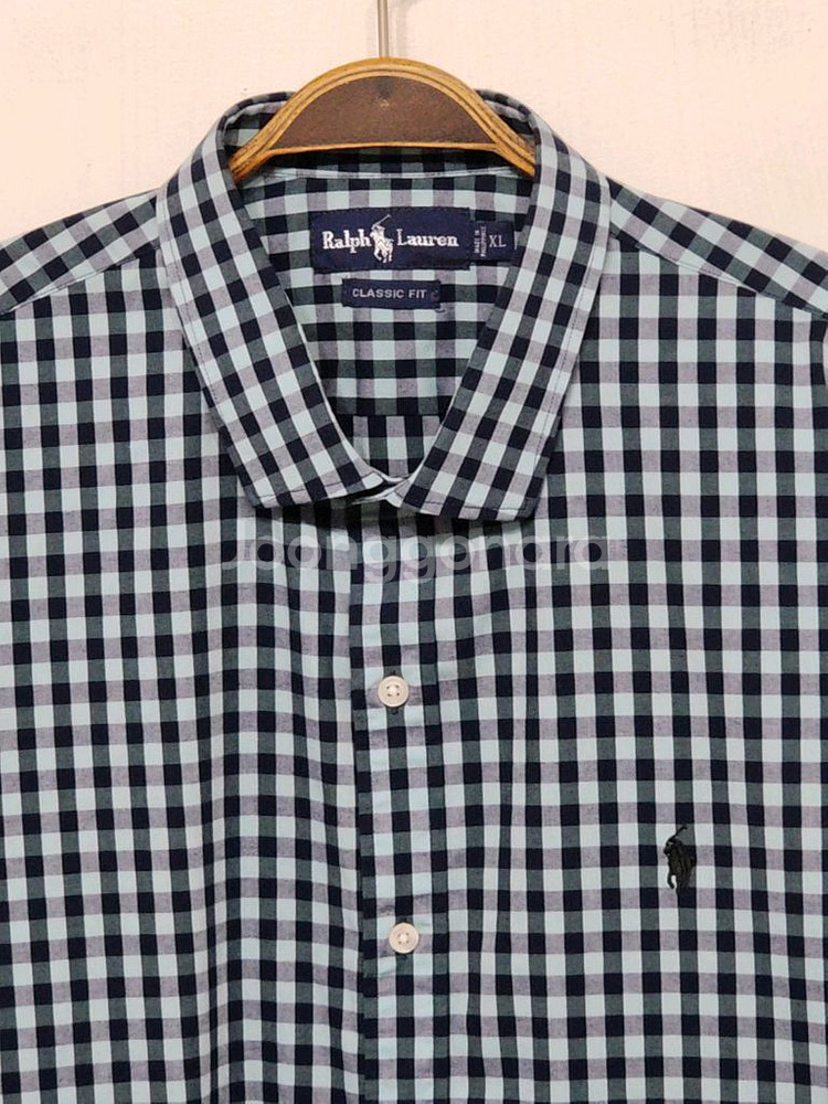 (3XL) 랄프로렌 폴로 체크남방 빅사이즈 셔츠 캐주얼--1