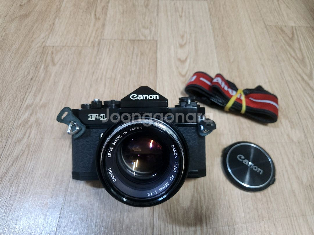 캐논 F-1바디및 55mm F1.2 렌즈 구성입니다--0