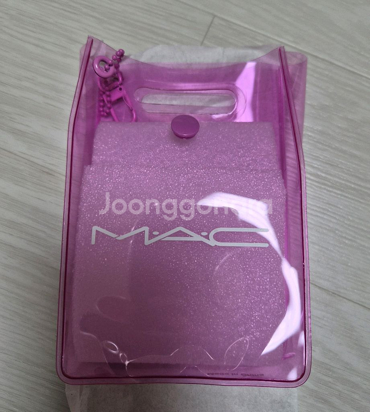 맥 핑크 파우치(새상품)--0