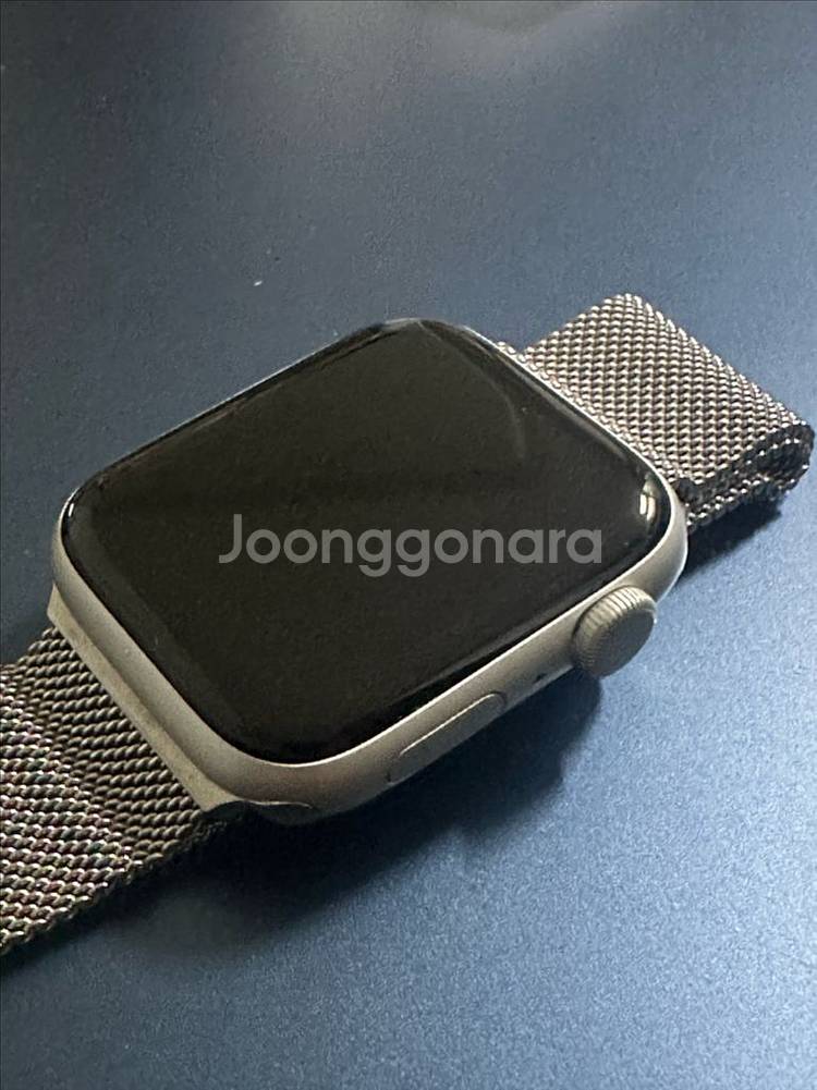 애플워치 SE 2세대 (GPS) 실버 44mm--2
