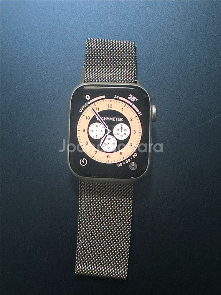 애플워치 SE 2세대 (GPS) 실버 44mm--3