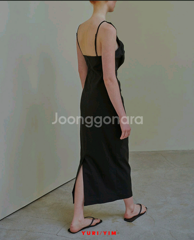 유리임 시그니처 몸매보정 드레이핑 원피스--3