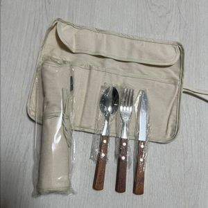 카누 커틀러리세트 2개 새제품