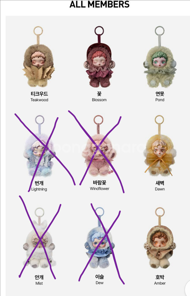스컬판다 키링팝니다.--0
