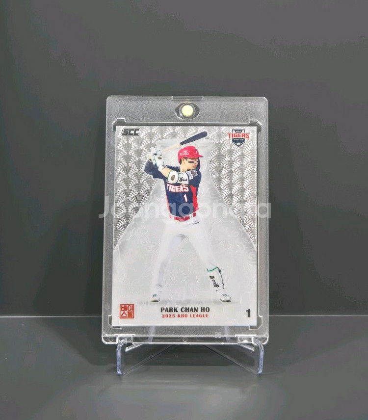 KBO 야구카드 센세이션 (기아 박찬호 크롬)--0