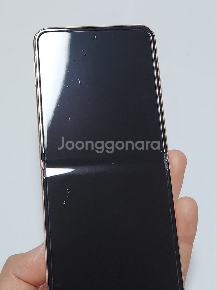 갤럭시Z플립4 256G 무잔상 핑크골드 54461--2