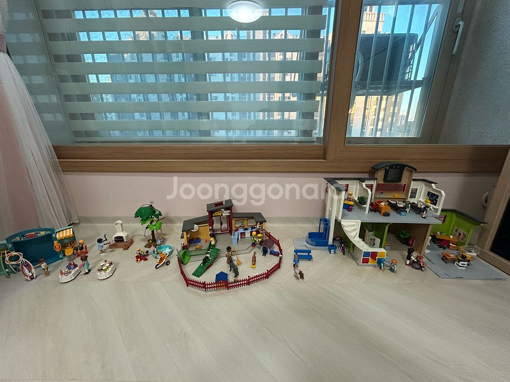 플레이모빌(학교,애견호텔,캠핑)--0