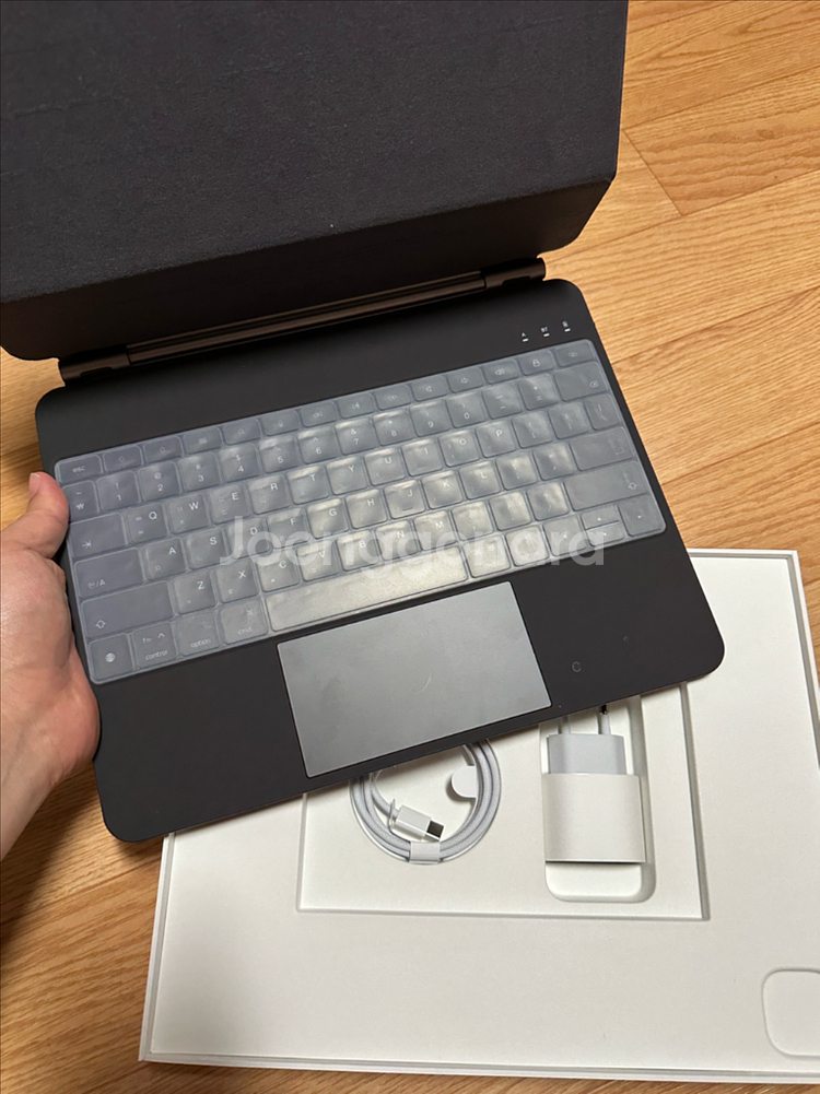 아이패드프로 m4 13인치 256기가 실버 셀룰러--5