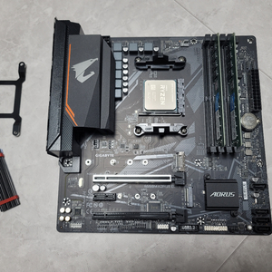 5700x3d+b550m 어로스 엘리트+램 32gb