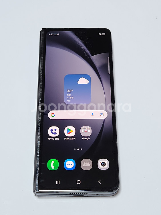 갤럭시Z폴드5 256G 무잔상 블랙 55158--3