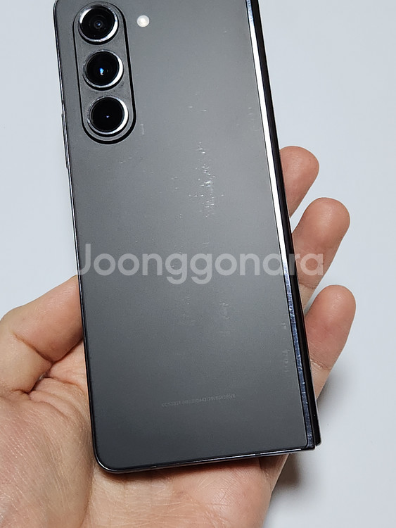 갤럭시Z폴드5 256G 무잔상 블랙 55158--6