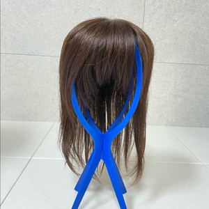 불파트(리얼 두피구현) 인모 100% 긴머리 가발 이미지