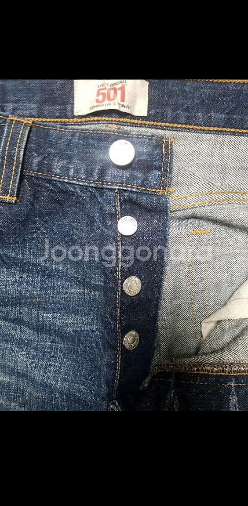 [30] 리바이스 501 00 스크래치 오리지널 진--5