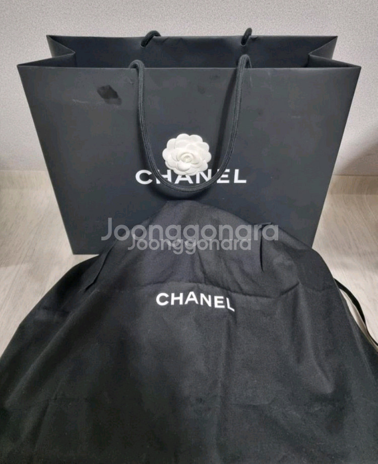 가격제시^^) 샤넬 까멜리아 시즌(도빌백) 쇼퍼백--9