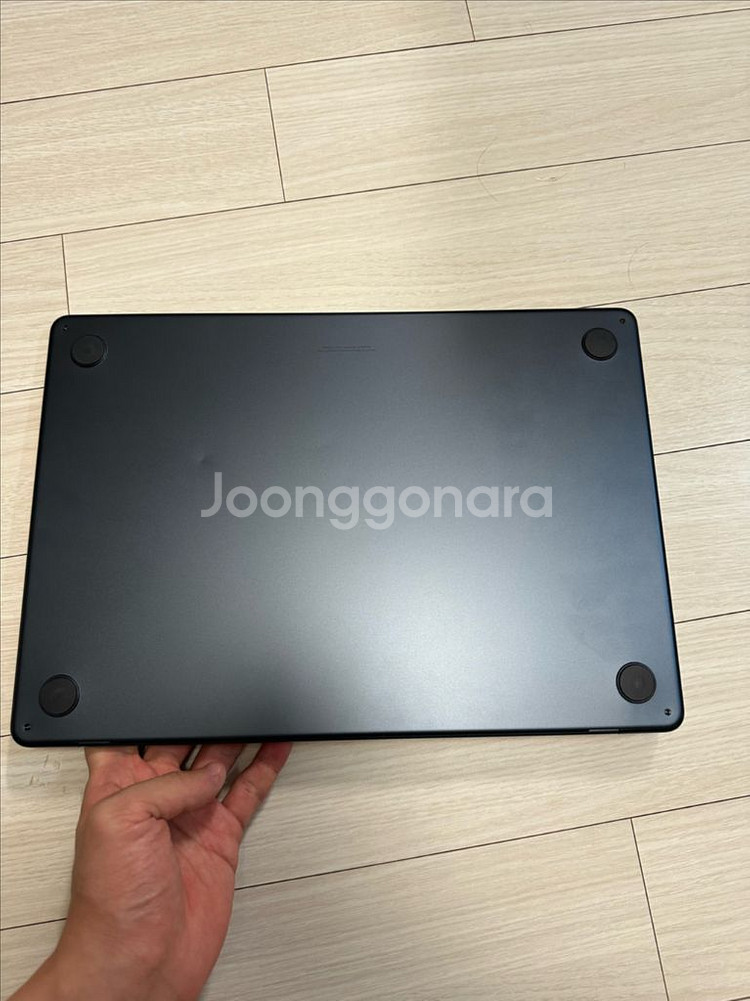 맥북 에어 M3 15인치 16gb 512ssd 미드나이--6