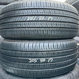 205 50 17금호중고타이어2개2055017