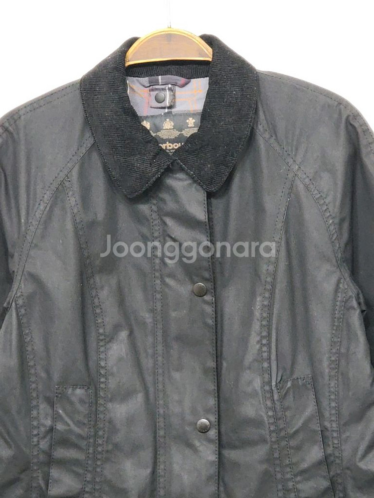 (M) 바버 비드넬 왁스자켓 블랙 왁싱점퍼 영국판--1
