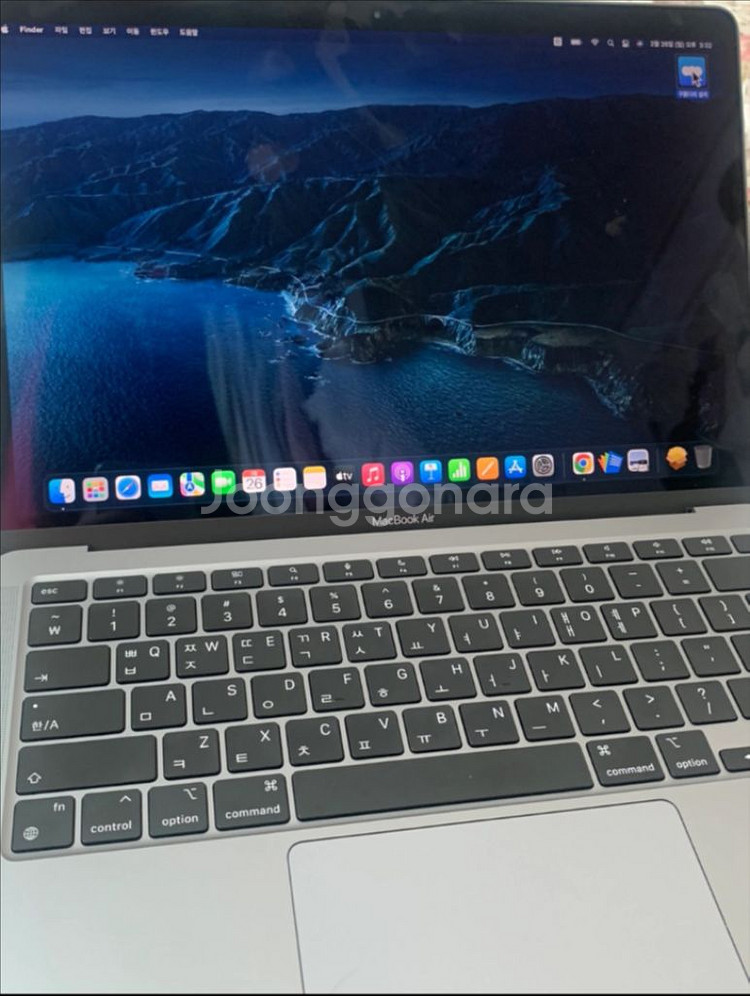 s급)맥북 에어 m1 사이클5회 (8GB, 256GB)--0