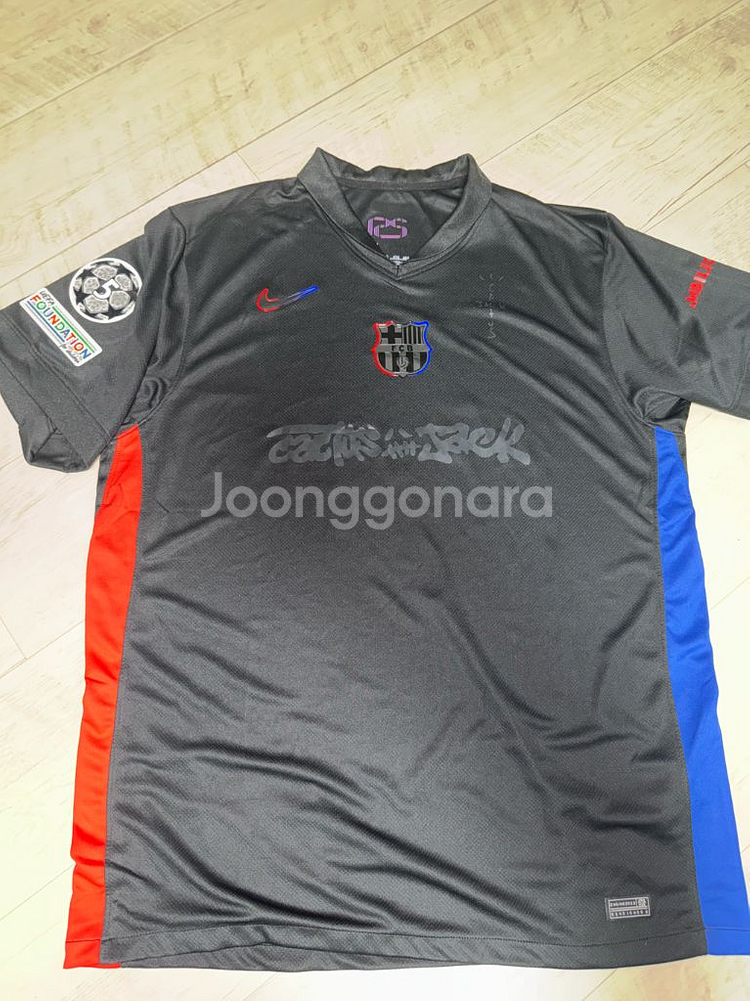 새상품)2425 바르셀로나 어웨이 트레비스스캇 4xl--0