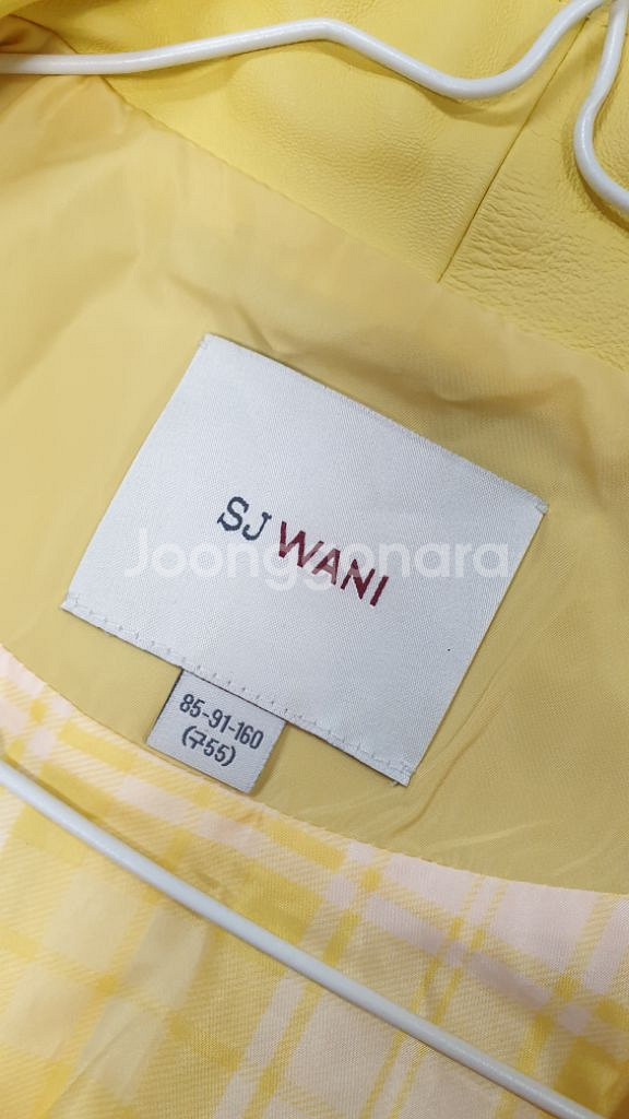[여성66] 정품 SJ WANI 양가죽장식 트렌치코트--6