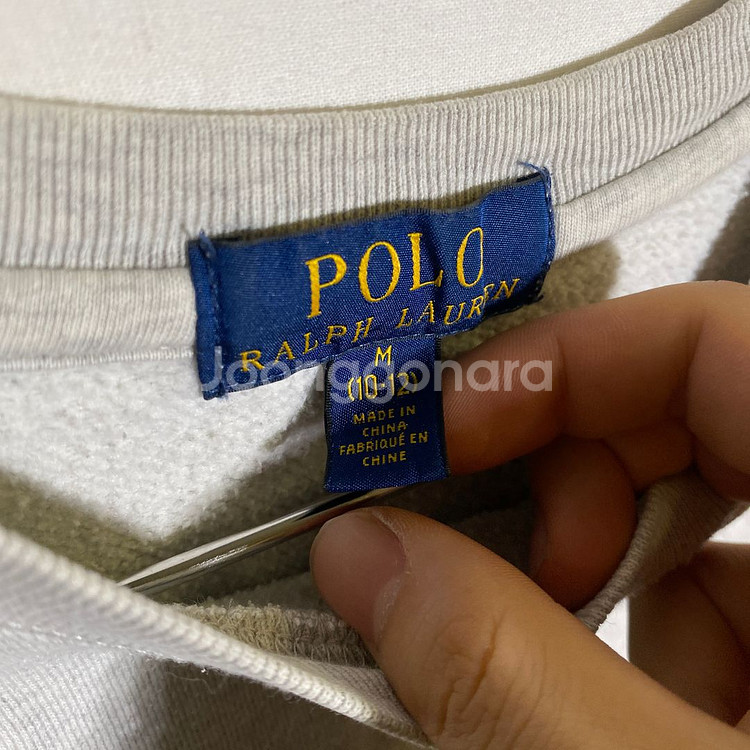 주니어 M)폴로 랄프로렌 주니어 맨투맨 스웻셔츠--2