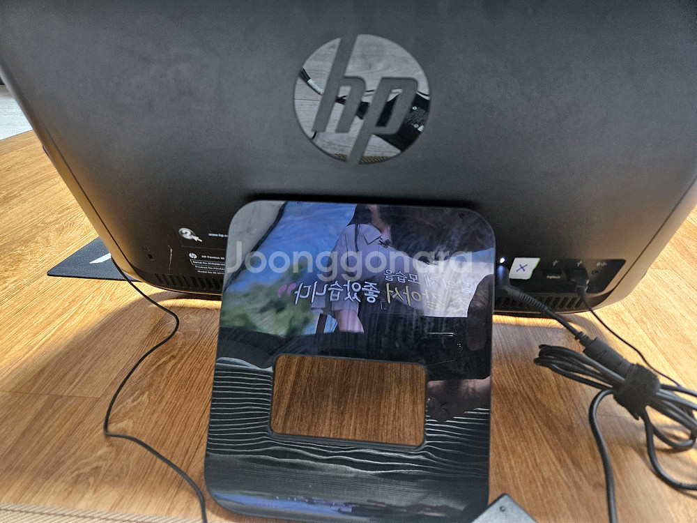 HP 일체형PC, 로지텍키보드 마우스 패드 인강 사무용--5