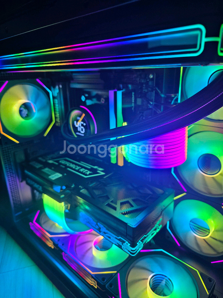 라이젠 9800x3d rtx5080갤럭시 본체 팔아요--1