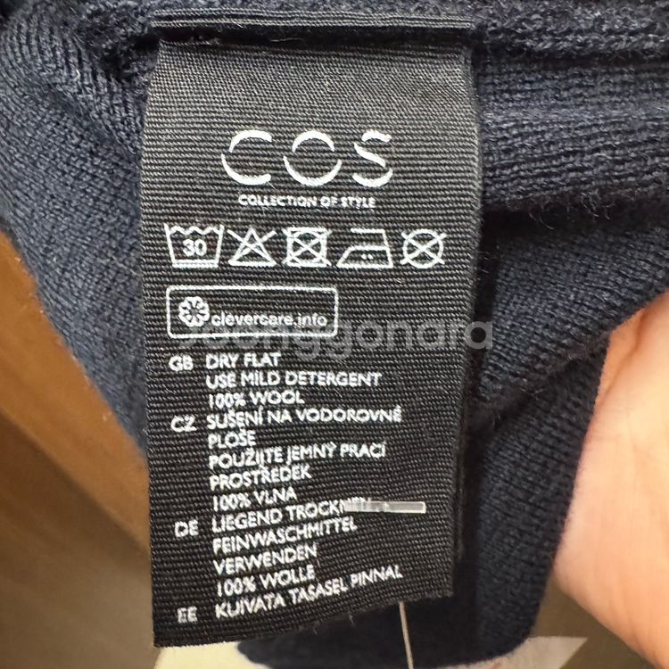 COS 코스 니트 가디건 XS--4