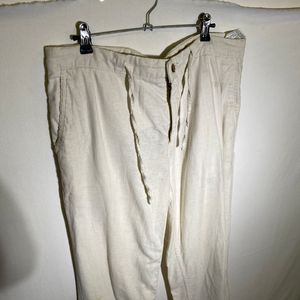M)자라 린넨 팬츠 면바지