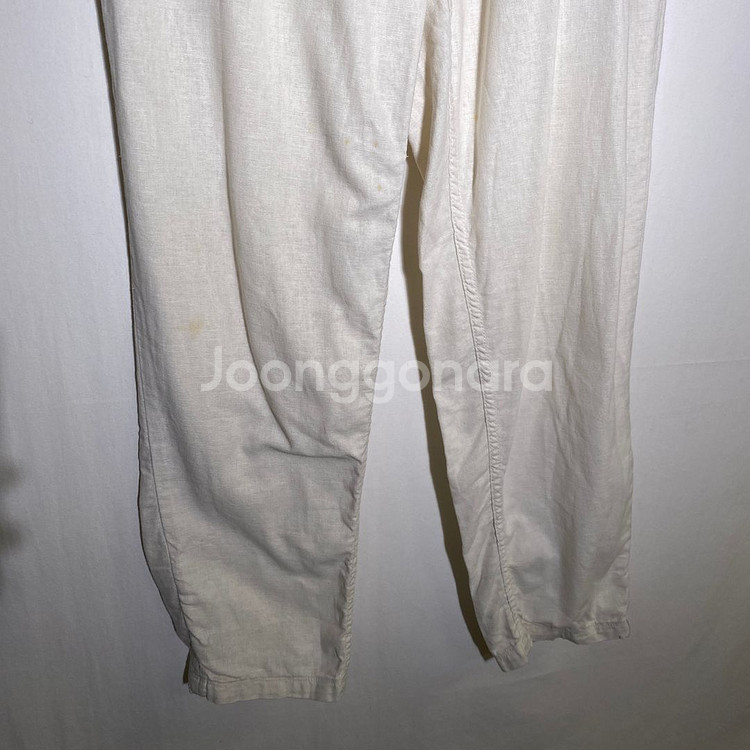 M)자라 린넨 팬츠 면바지--2