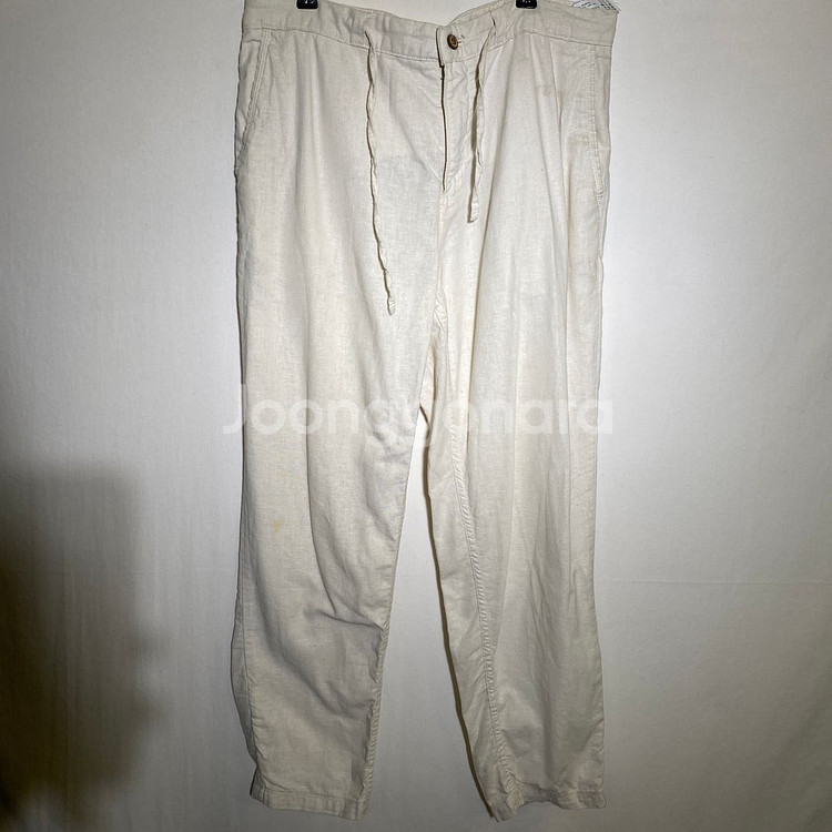 M)자라 린넨 팬츠 면바지--1