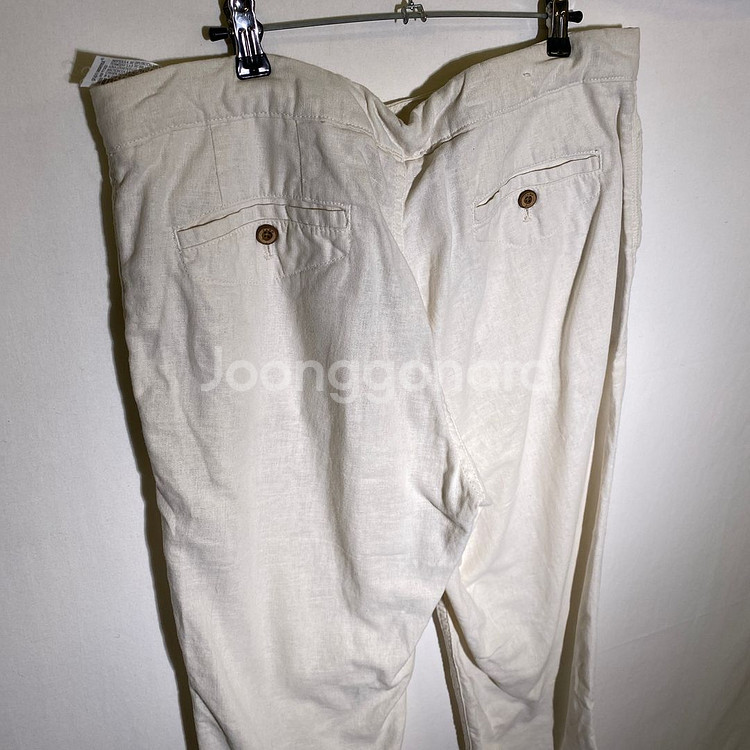 M)자라 린넨 팬츠 면바지--5