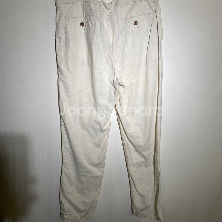 M)자라 린넨 팬츠 면바지--6