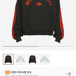 아디다스 x 윌리 차바리아 후드