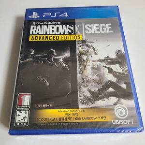 ps4 (새상품) 레인보우식스 시지 어드밴스드