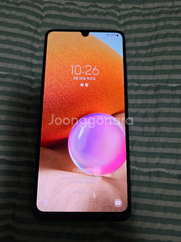 삼성 갤럭시 A32 라벤더 64GB 팝니다--0