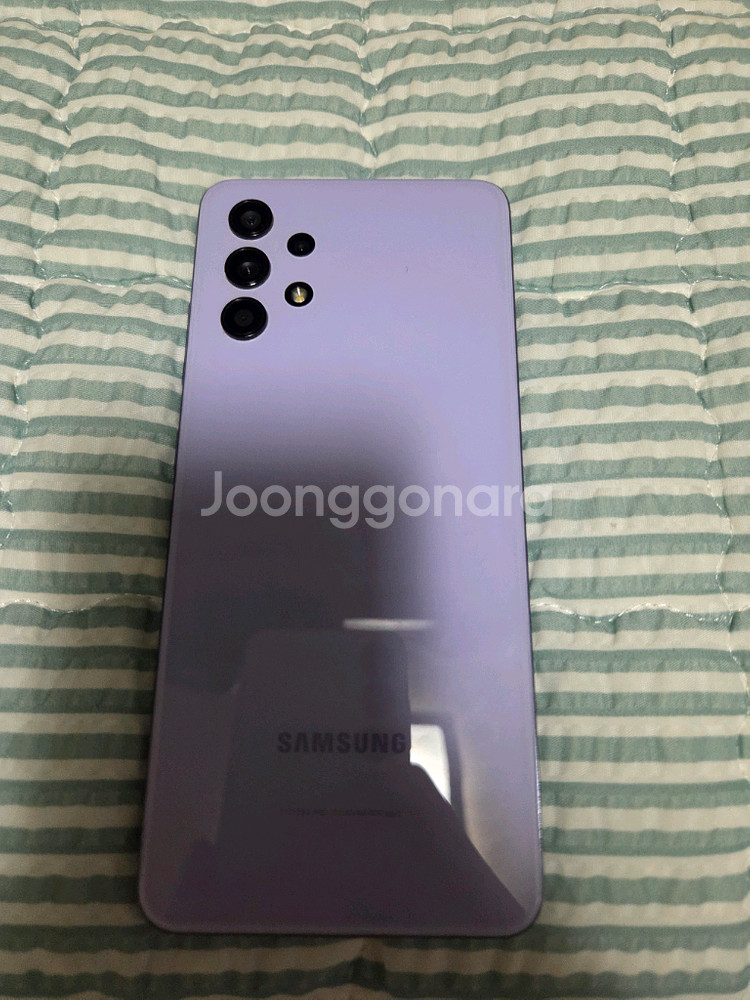 삼성 갤럭시 A32 라벤더 64GB 팝니다--1