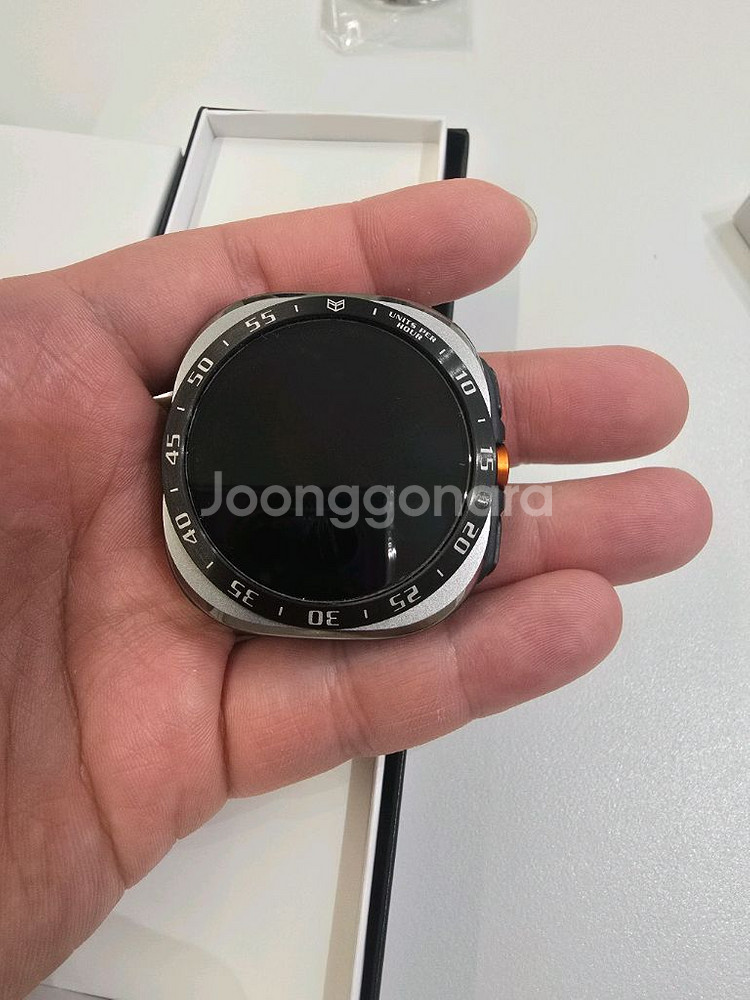 갤럭시워치 울트라 47mm 티타늄 실버 자급제 S급--3