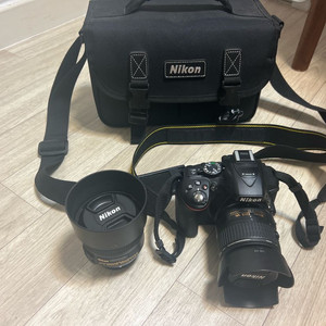 (dslr)니콘 d5300 바디 + 번들렌즈 + 단렌즈