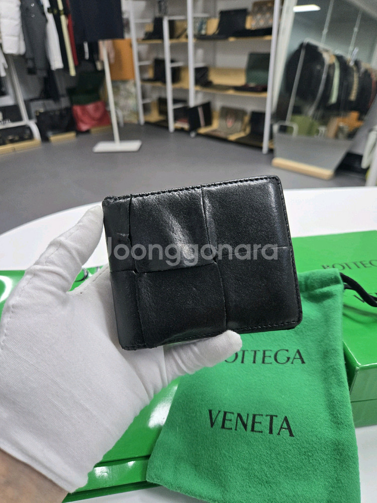 [정품]보테가베네타 카세트 반지갑--1
