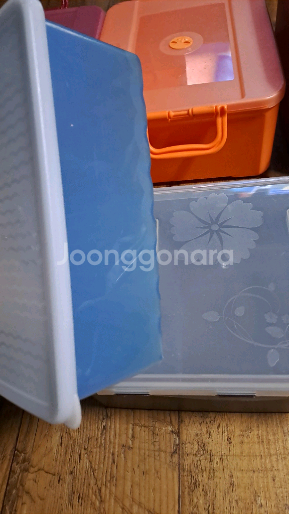 타파웨어 김치통 반찬통 락스타 밀폐용기--6