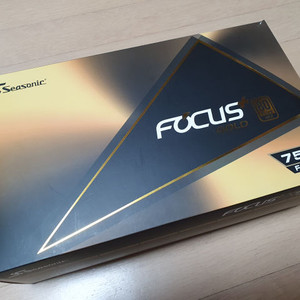 시소닉 포커스 파워 750w FX GOLD AS28년