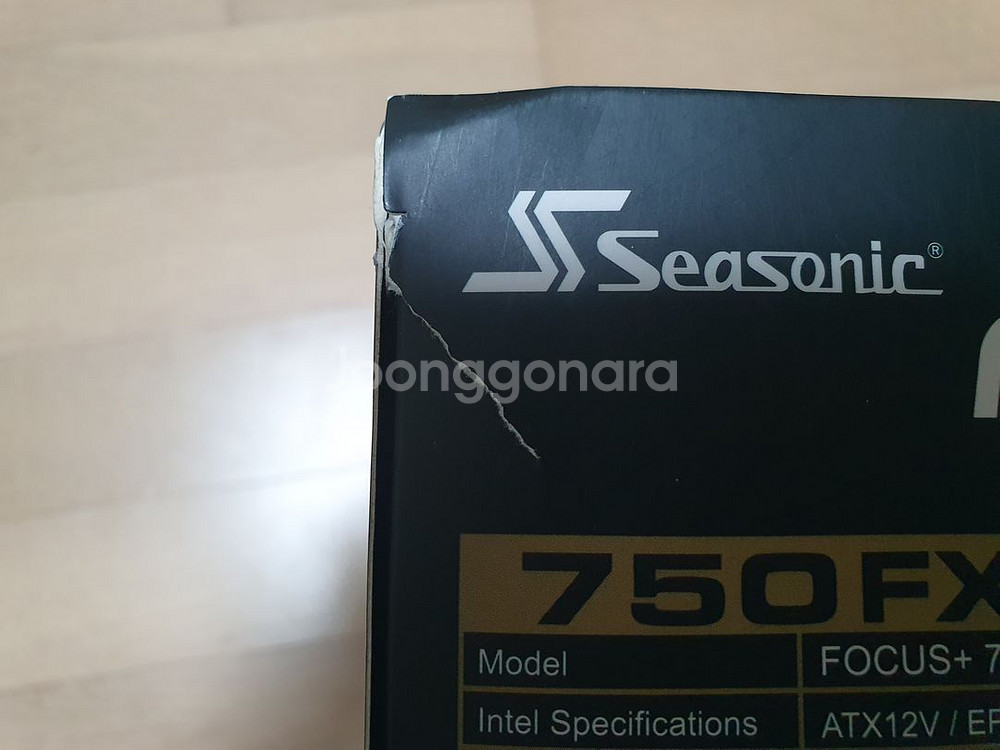 시소닉 포커스 파워 750w FX GOLD AS28년--3